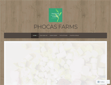 Tablet Screenshot of phocasfarms.com